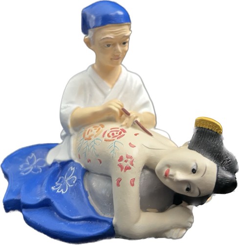 Statua geisha tebori - ,