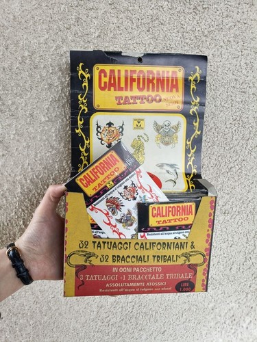 California tattoo confezione - california,